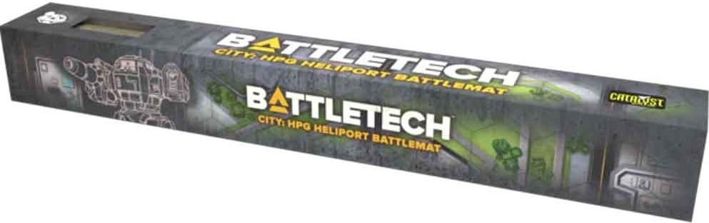 Battletech City HPG Heliport Battlemat image 0